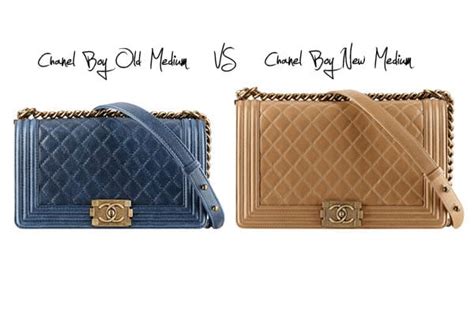 chanel old medium vs new medium|Chanel bag styles.